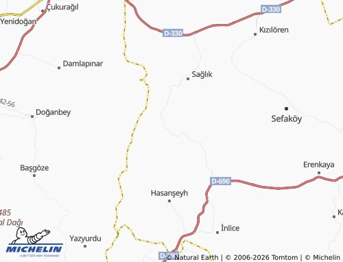 Mappa MICHELIN Yatağan - ViaMichelin