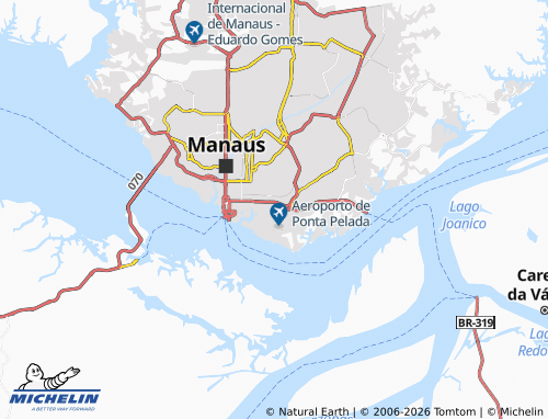 MICHELIN Betânia map - ViaMichelin