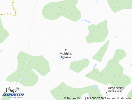MICHELIN-Landkarte Mukhino - ViaMichelin