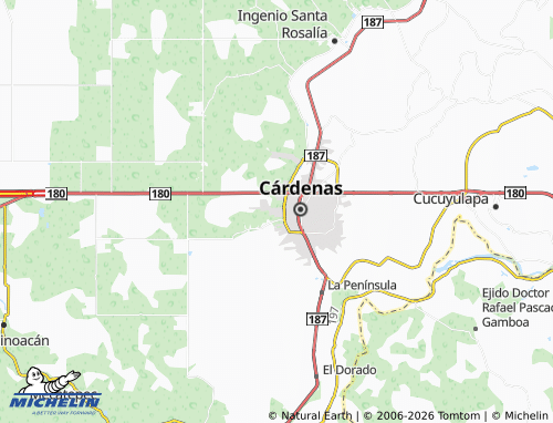 Mapa MICHELIN Los Reyes Loma Alta - ViaMichelin