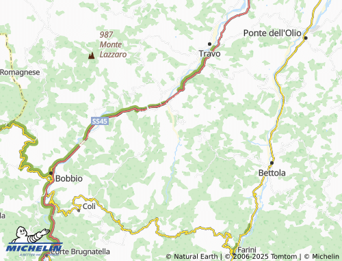 MICHELIN Quattrocchio map - ViaMichelin