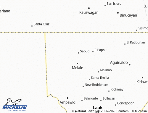 MICHELIN Datu Ampunan map - ViaMichelin