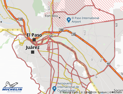 Mappa MICHELIN Los Romerales - ViaMichelin
