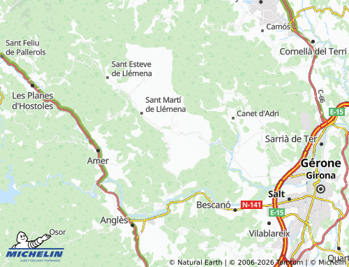 Carte MICHELIN el Pla de Sant Joan - ViaMichelin