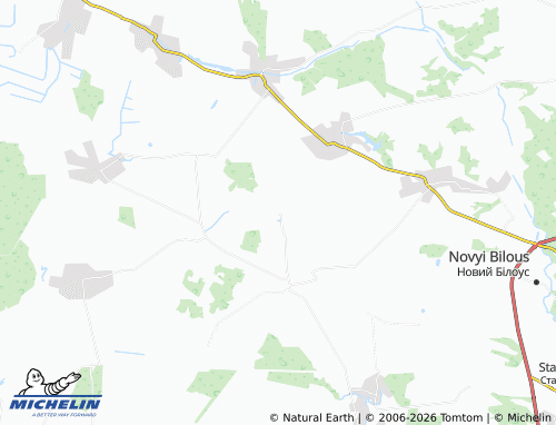 Mappa MICHELIN Levonky - ViaMichelin