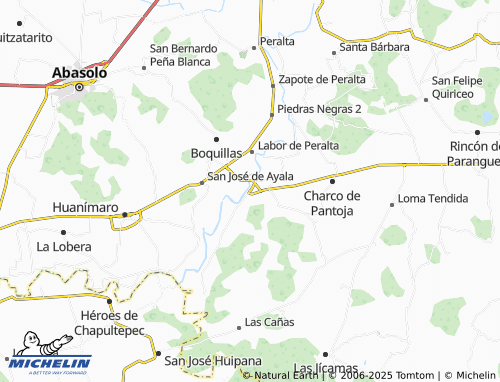 Carte MICHELIN Guarapo - ViaMichelin