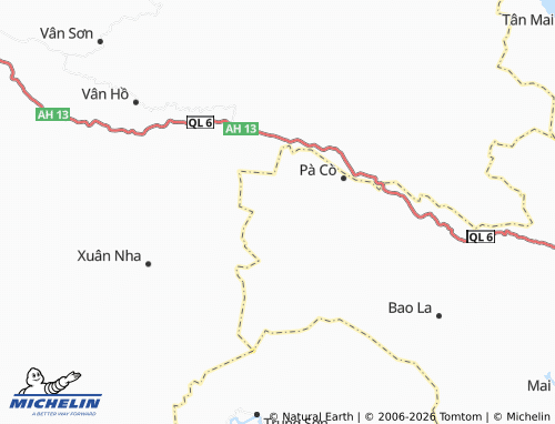 Mapa MICHELIN Hang Kia - ViaMichelin