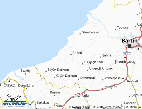 MICHELIN Arıönü map - ViaMichelin