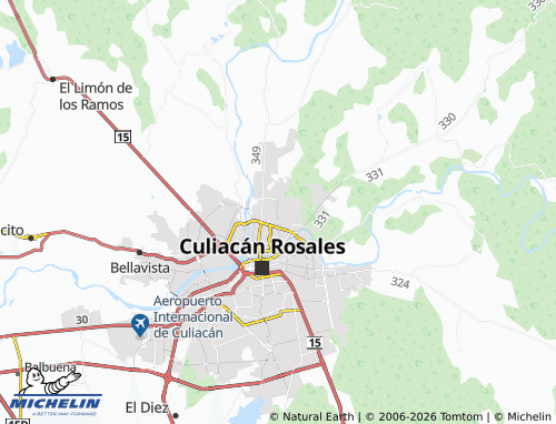 Carte MICHELIN Lomas del Pedregal - ViaMichelin