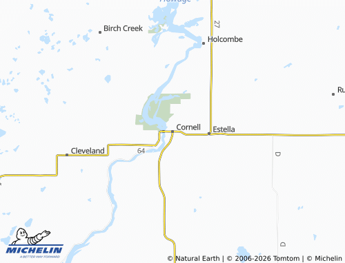 Mappa MICHELIN Cornell - ViaMichelin