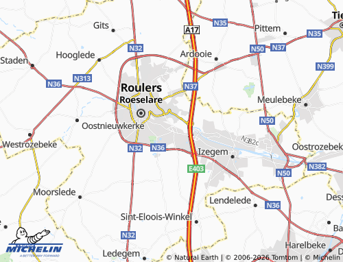 Mappa MICHELIN Rumbeke - ViaMichelin