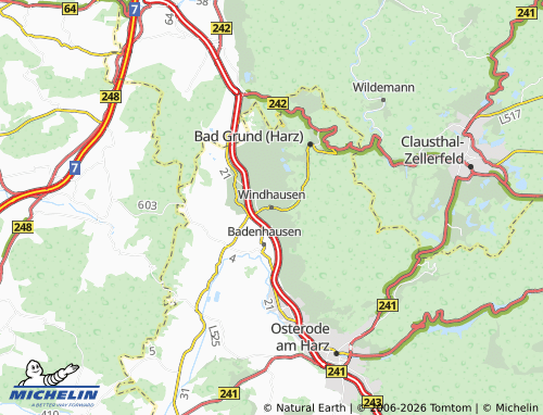 MICHELIN Windhausen map - ViaMichelin