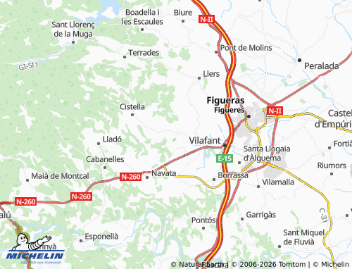 Mappa MICHELIN Vilanant - ViaMichelin