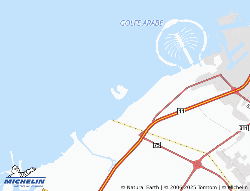 MICHELIN Al Wajeha Al Bahriah map - ViaMichelin