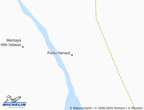 Carte MICHELIN Pulau Hanaut - ViaMichelin