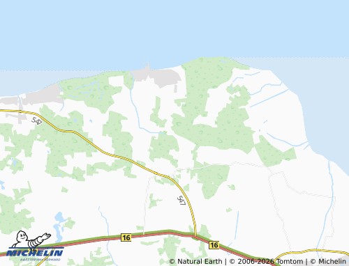 MICHELIN-Landkarte Hemmed - ViaMichelin