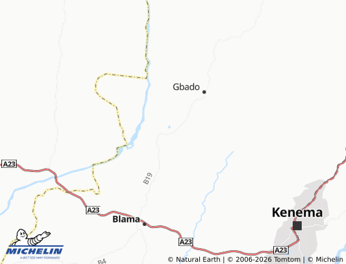 MICHELIN Levuma map - ViaMichelin