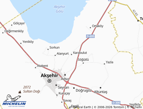 MICHELIN Karabulut map - ViaMichelin