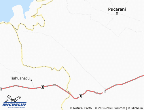 Mapa MICHELIN Catavi - ViaMichelin