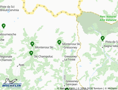 Carte MICHELIN Staffal - ViaMichelin