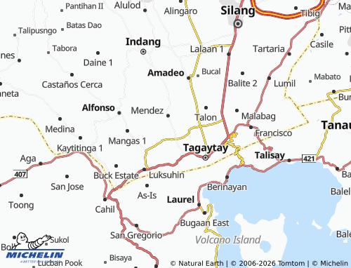 MICHELIN Galicia 1 map - ViaMichelin