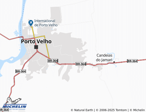 MICHELIN Ronaldo Aragão map - ViaMichelin