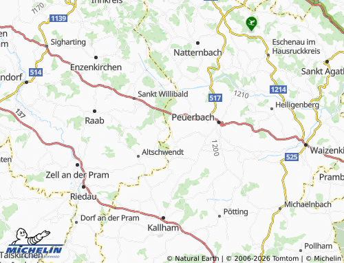 Mapa MICHELIN Obererleinsbach - ViaMichelin