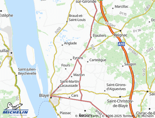 MICHELIN Le Pontet map - ViaMichelin