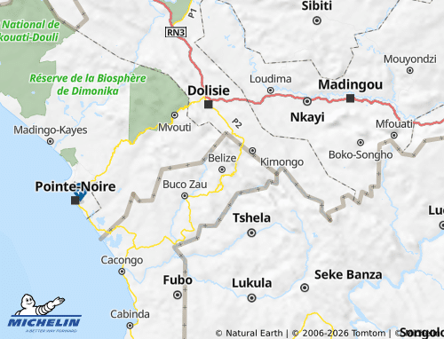 MICHELIN Belize map - ViaMichelin