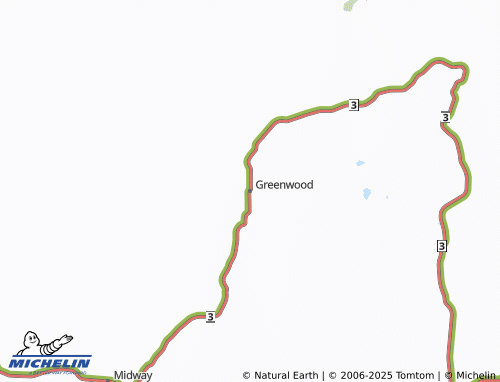 MICHELIN Greenwood map - ViaMichelin
