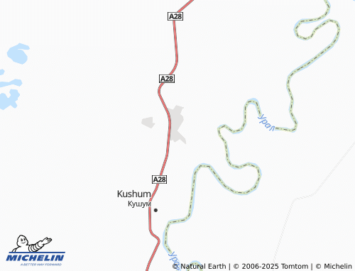 MICHELIN Kolesovo map - ViaMichelin
