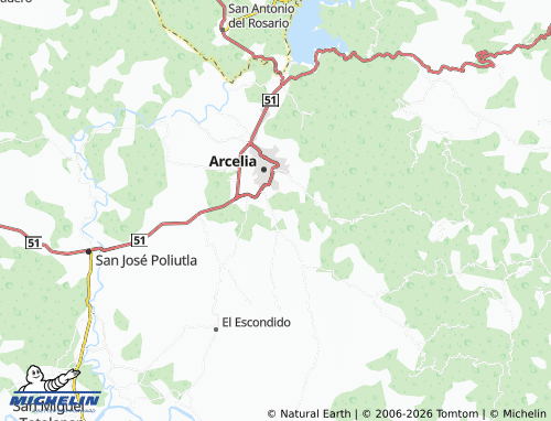 Mappa MICHELIN Emperador Cuauhtémoc - ViaMichelin