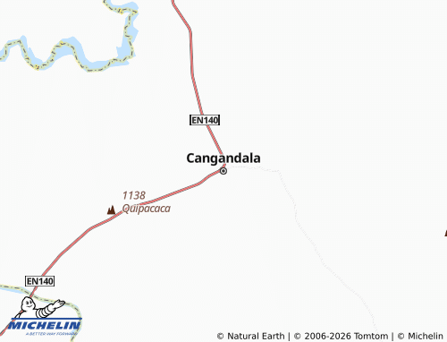 Mappa MICHELIN Cangandala - ViaMichelin