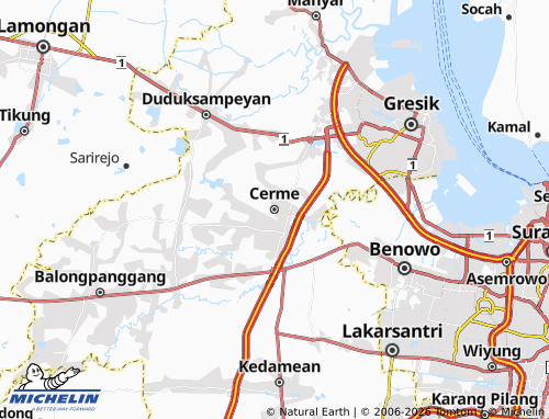 Mappa MICHELIN Cerme - ViaMichelin