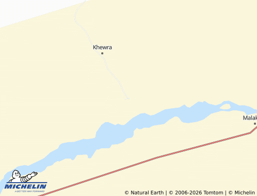 Mapa MICHELIN Pind Dadan Khah - ViaMichelin