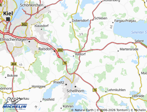 MICHELIN Rastorf map - ViaMichelin