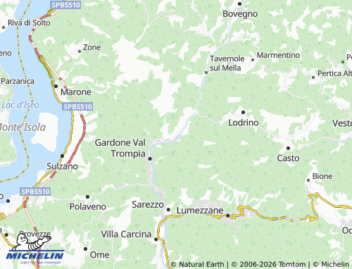 Mappa MICHELIN Marcheno - ViaMichelin
