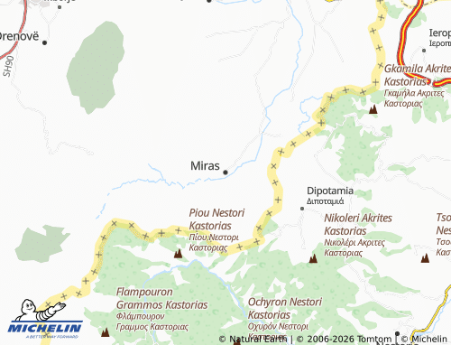 Mapa MICHELIN Miras - ViaMichelin
