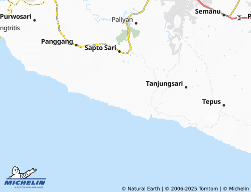 MICHELIN Kanigoro map - ViaMichelin