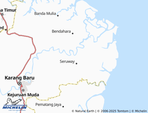 MICHELIN Peukan Seuruway map - ViaMichelin