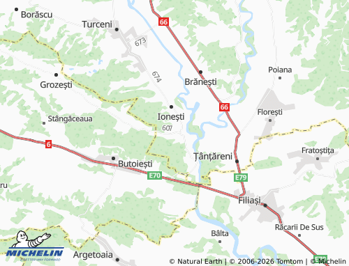 Mappa MICHELIN Gura Șușiței - ViaMichelin