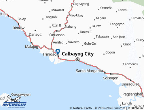 MICHELIN Pagbalican map - ViaMichelin