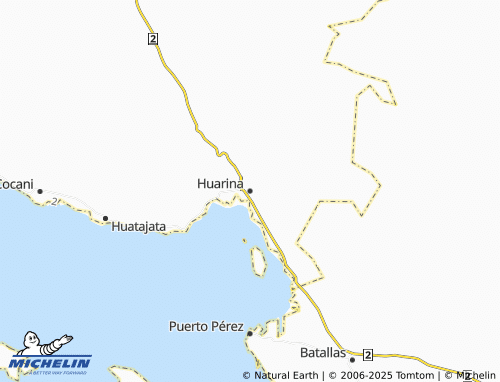 MICHELIN Huarina map - ViaMichelin