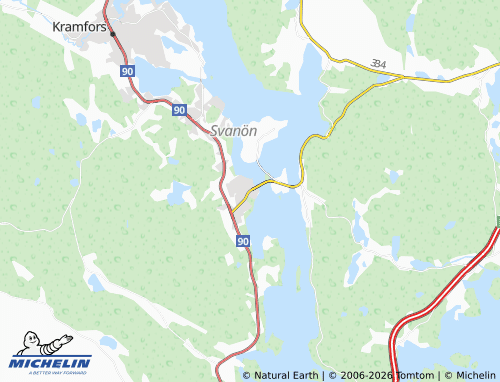 MICHELIN Lunde map - ViaMichelin