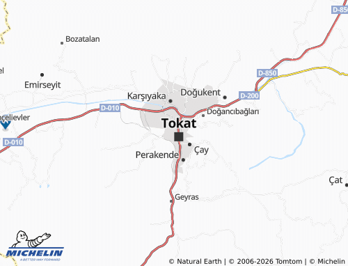 Mapa MICHELIN Camiikebir - ViaMichelin