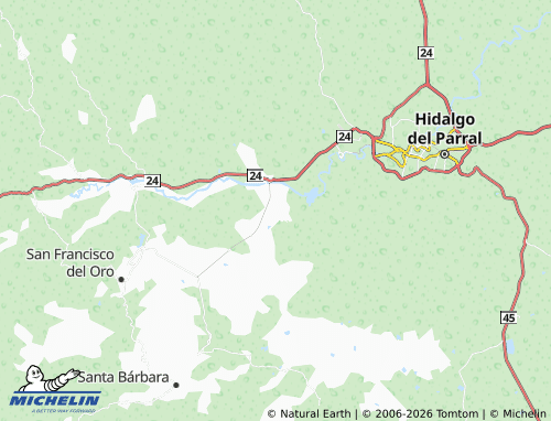 Mappa MICHELIN Las Flores - ViaMichelin