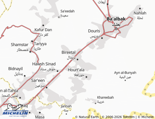 Mapa MICHELIN Bireetal - ViaMichelin