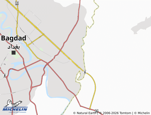 Mapa MICHELIN al-Mashtal - ViaMichelin