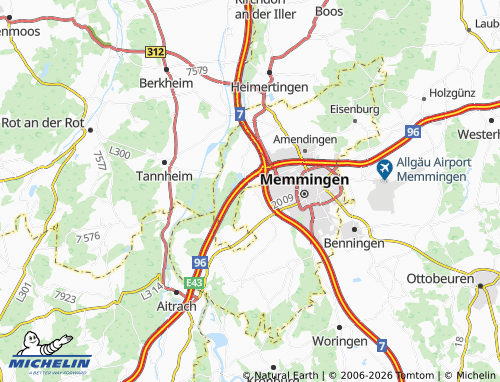 Mappa MICHELIN Buxacher Mühle - ViaMichelin