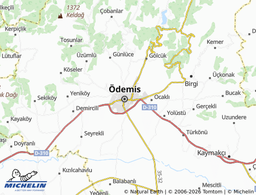 MICHELIN Atatürk map - ViaMichelin